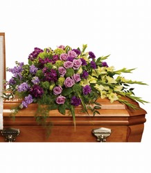 Reflections of Gratitude Casket Spray from McIntire Florist in Fulton, Missouri